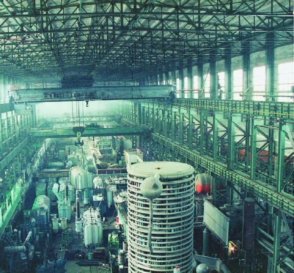 哈爾濱電機廠重型汽輪發電機廠房工程勘察